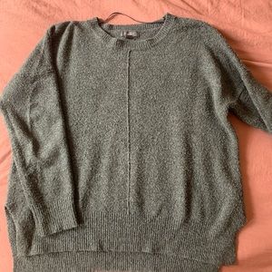 Gray sweater